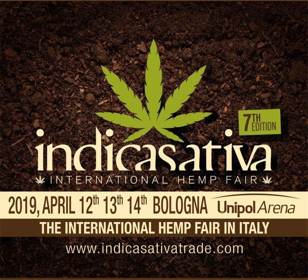 Indica Sativa International Hemp Fair Bologna 2019 - Italy Indica Sativa International Hemp Fair Bologna 2019 - Italy