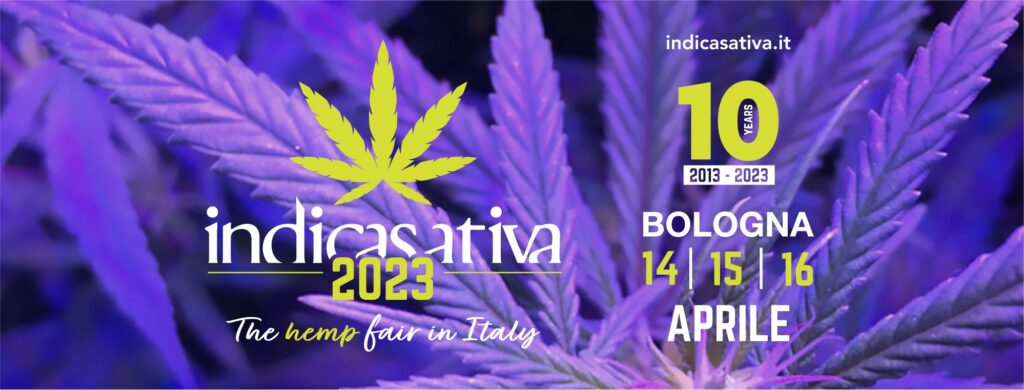 Indica Sativa International Hemp Fair 2023 Bologna - italy Indica Sativa International Hemp Fair 2023 Bologna - italy