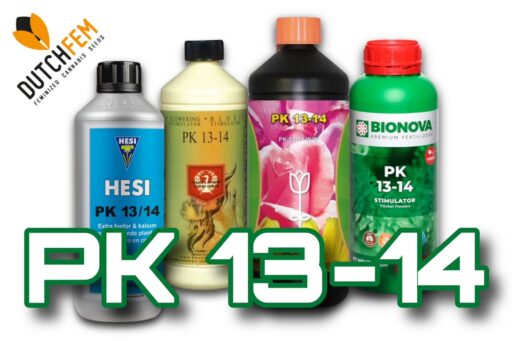 PK13/14 voor stimulatie van de bloei van cannabis